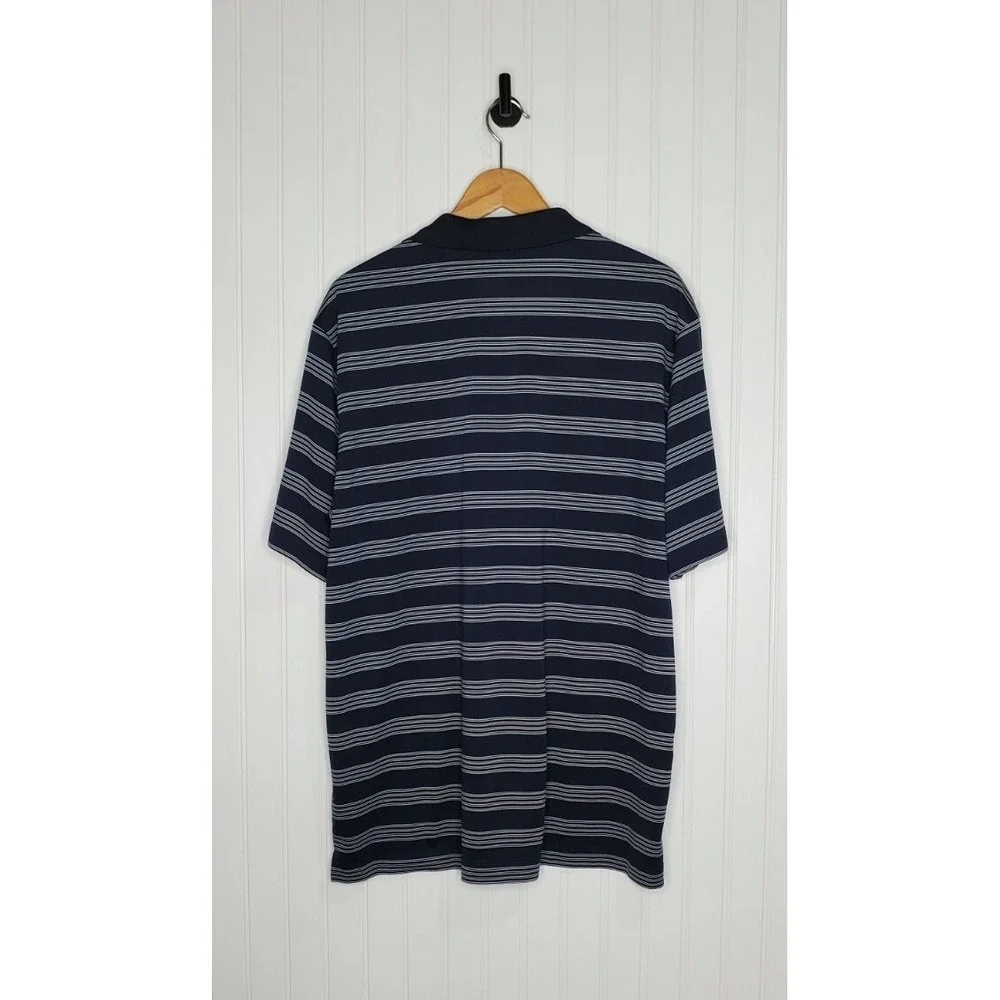 Nike Golf Tour Performance Short Sleeve Polo Shirt Men's Size Large Blue